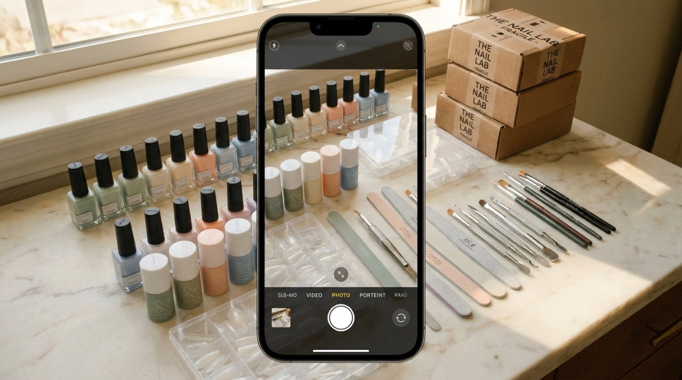 Nail salon supplies sourced through ULAN